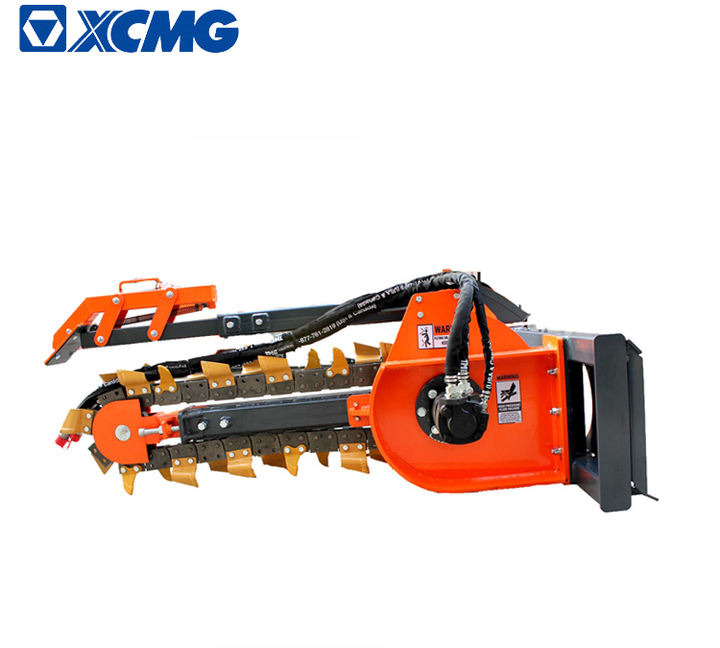 Kedjegrävare XCMG official X0207 mini cable trench digger for skid steer loader: bild 2