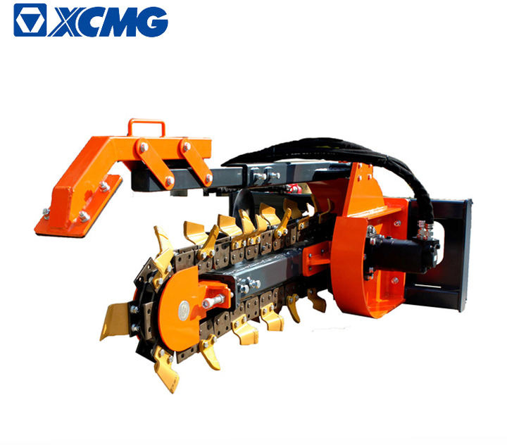 Kedjegrävare XCMG official X0207 mini cable trench digger for skid steer loader: bild 4