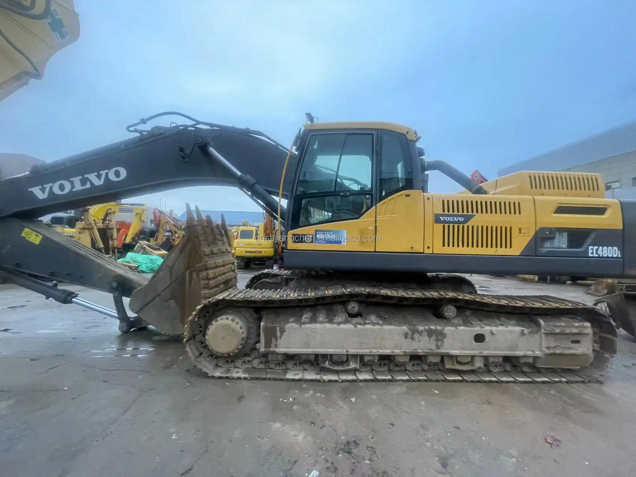 Bandgrävare second hand  hot selling Excavator construction machinery parts used excavator used  Volvo EC480D  in stock for sale: bild 6