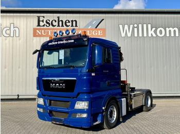 Dragbil MAN TGX 18.400 4x2 BLS / Palfinger PK15500 Kran