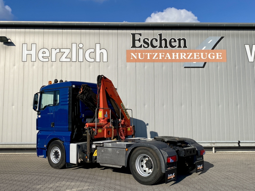 Dragbil MAN TGX 18.400 4x2 BLS / Palfinger PK15500 Kran