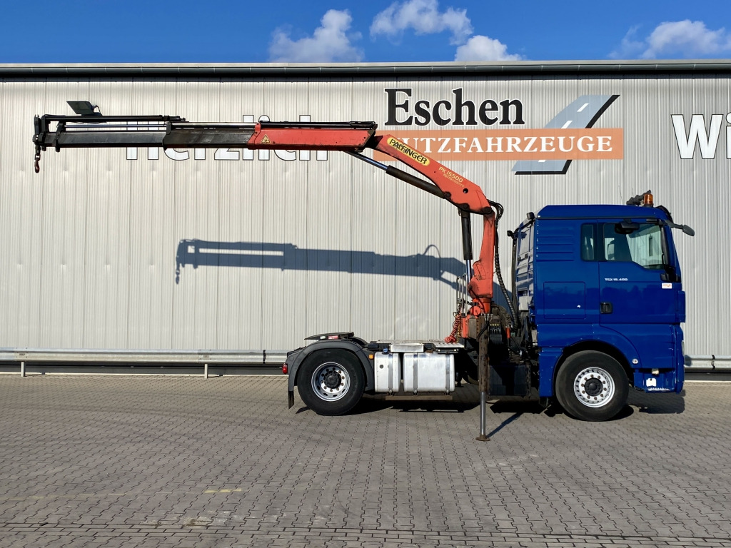 Dragbil MAN TGX 18.400 4x2 BLS / Palfinger PK15500 Kran