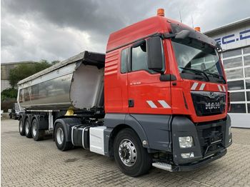 Dragbil MAN TGX 18.460 4x4H BLS - Kipphyd. + Thermo Kipp.
