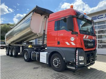 Dragbil MAN TGX 18.460 4x4H BLS - Kipphyd. + Thermo Kipp.: bild 1