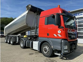 Dragbil MAN TGX 18.460 4x4H BLS - Kipphyd. + Thermo Kipp.