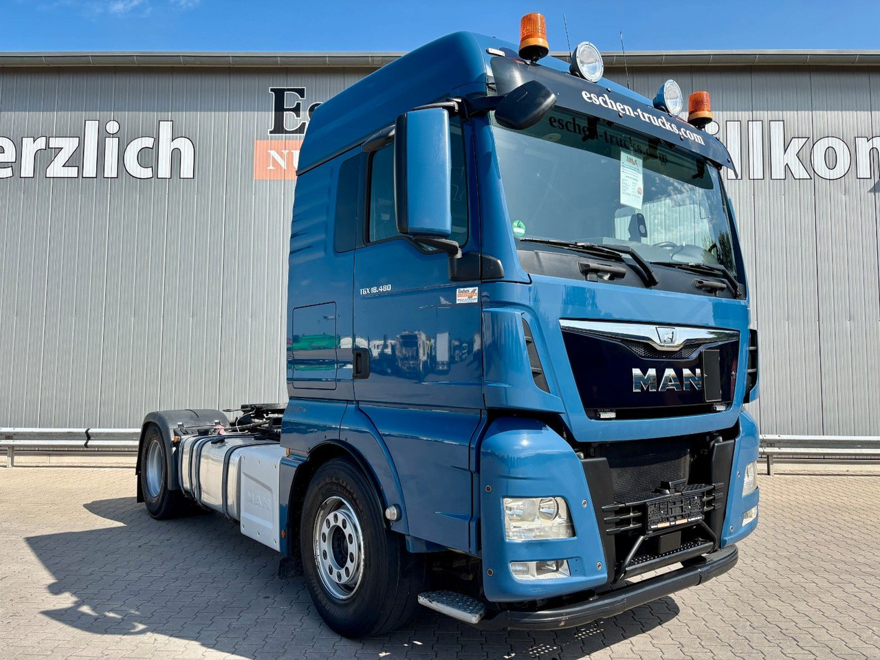 Dragbil MAN TGX 18.480 BLS | XLX*2x Hydraulik*Intarder*Navi