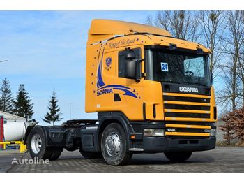 Dragbil SCANIA 124L 420 2001 RET: bild 1