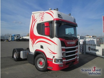 Dragbil SCANIA R 500 A4x2NA Hydraulik DAB Drucklufthörner