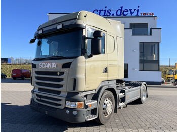 Dragbil Scania R420 4x2 mit Kompressor