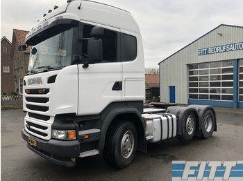 Dragbil Scania R450 6x2 voorloopas trekker - handgeschakeld - Retarder