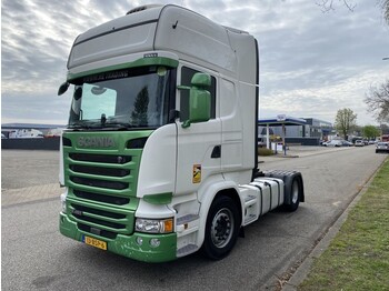 Dragbil Scania R450 topline, opticruise, retarder, euro 6. scr. nl kenteken