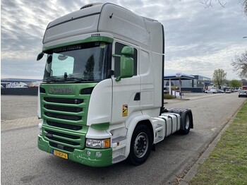 Dragbil Scania R450 topline, opticruise, retarder, euro 6. scr. nl kenteken: bild 1