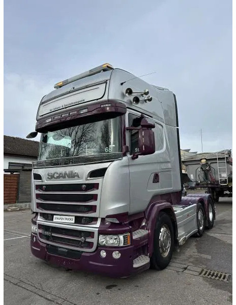 Dragbil Scania R580 V8 TL 6x2/4 Intarder Kipphydr. Vollausstattung!