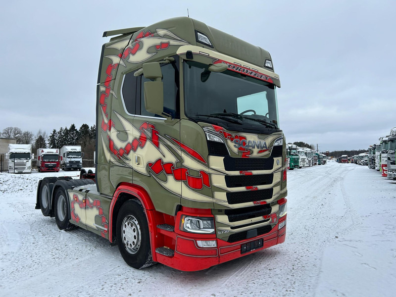 Dragbil Scania S 730 6x2 / TULOSSA
