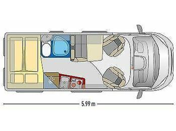 Ny Campingbil Globecar D-LINE GLOBESCOUT PLUS KAS 99: bild 1
