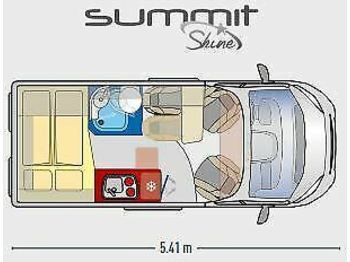 Ny Campingbil Globecar H-LINE SUMMIT 540 SHINE FIAT AUTOMATIK: bild 1