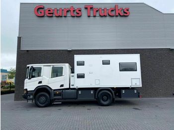 Scania P410 XT 4X4 EXPEDITION TRUCK/WOHNMOBIL/CAMPER/MO  - Husbil