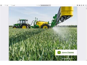 Bogserad spruta John Deere R740I