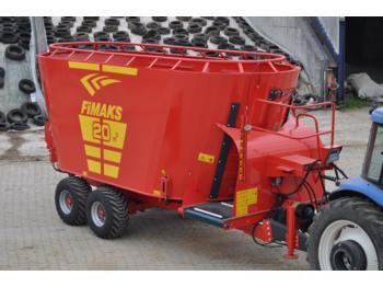 Fimaks Futtermischwagen 20m3 FMV 20 F/ feeding mixer / wóz paszowy - Fullfoderblandare