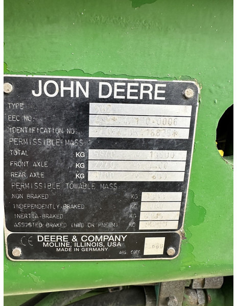 Traktor John Deere 6820: bild 16