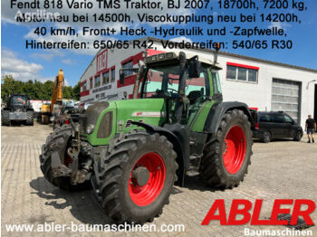 Jordbrukstraktor FENDT 818 Vario TMS Traktor