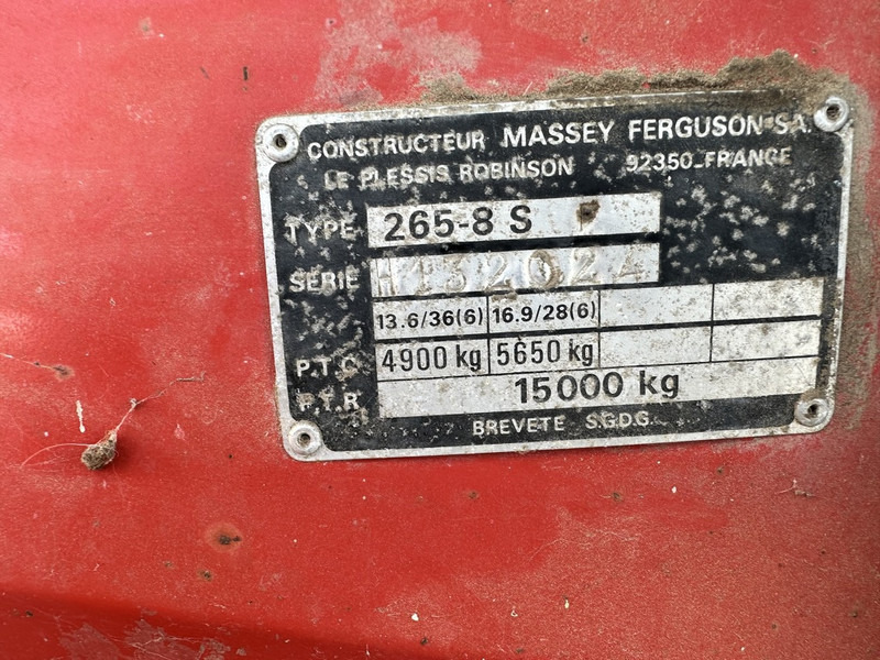 Traktor Massey Ferguson 265: bild 10