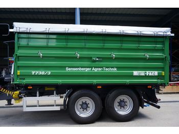 Ny Tippvagn för lantbruk Metal-Fach Tandemkipper T 730/3-16 to.NEU: bild 1