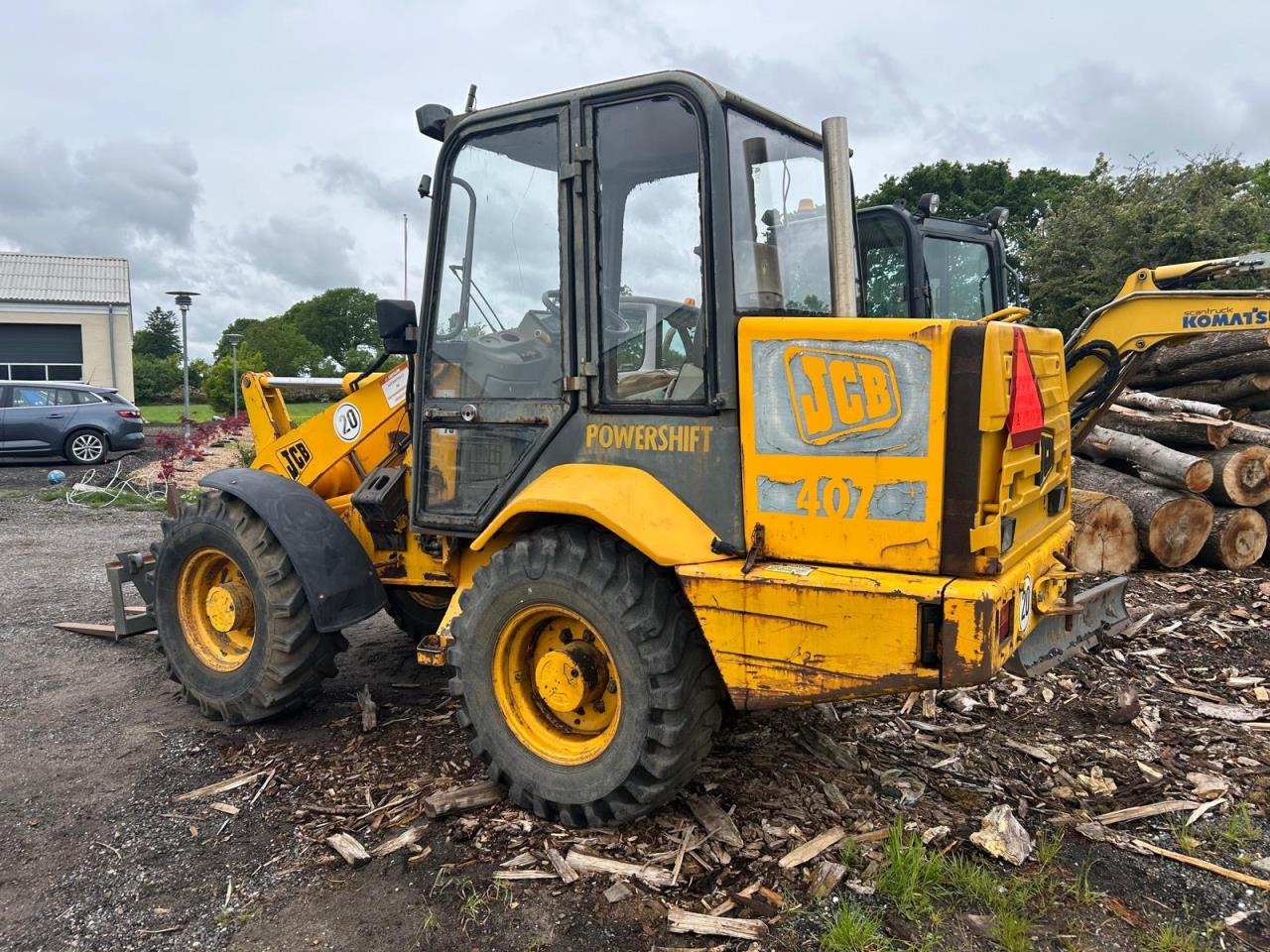 Minilastare JCB 407