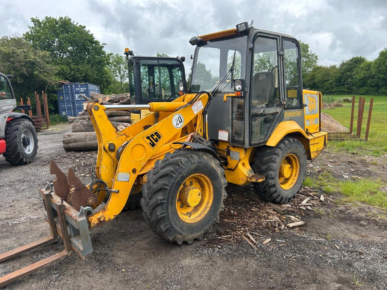 Minilastare JCB 407