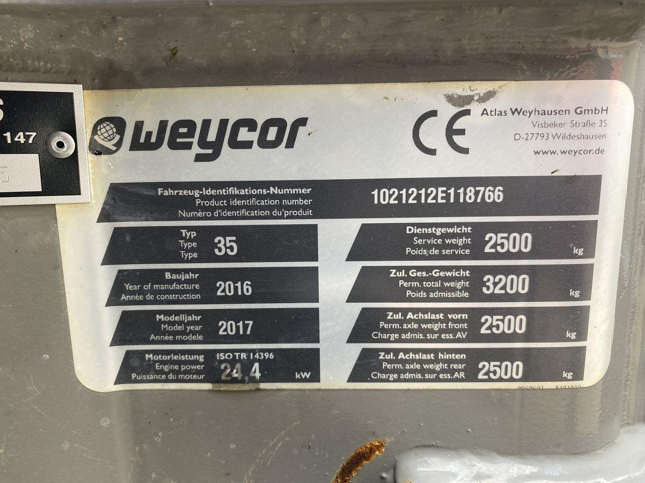 Minilastare Weycor AR35 Agrar Light