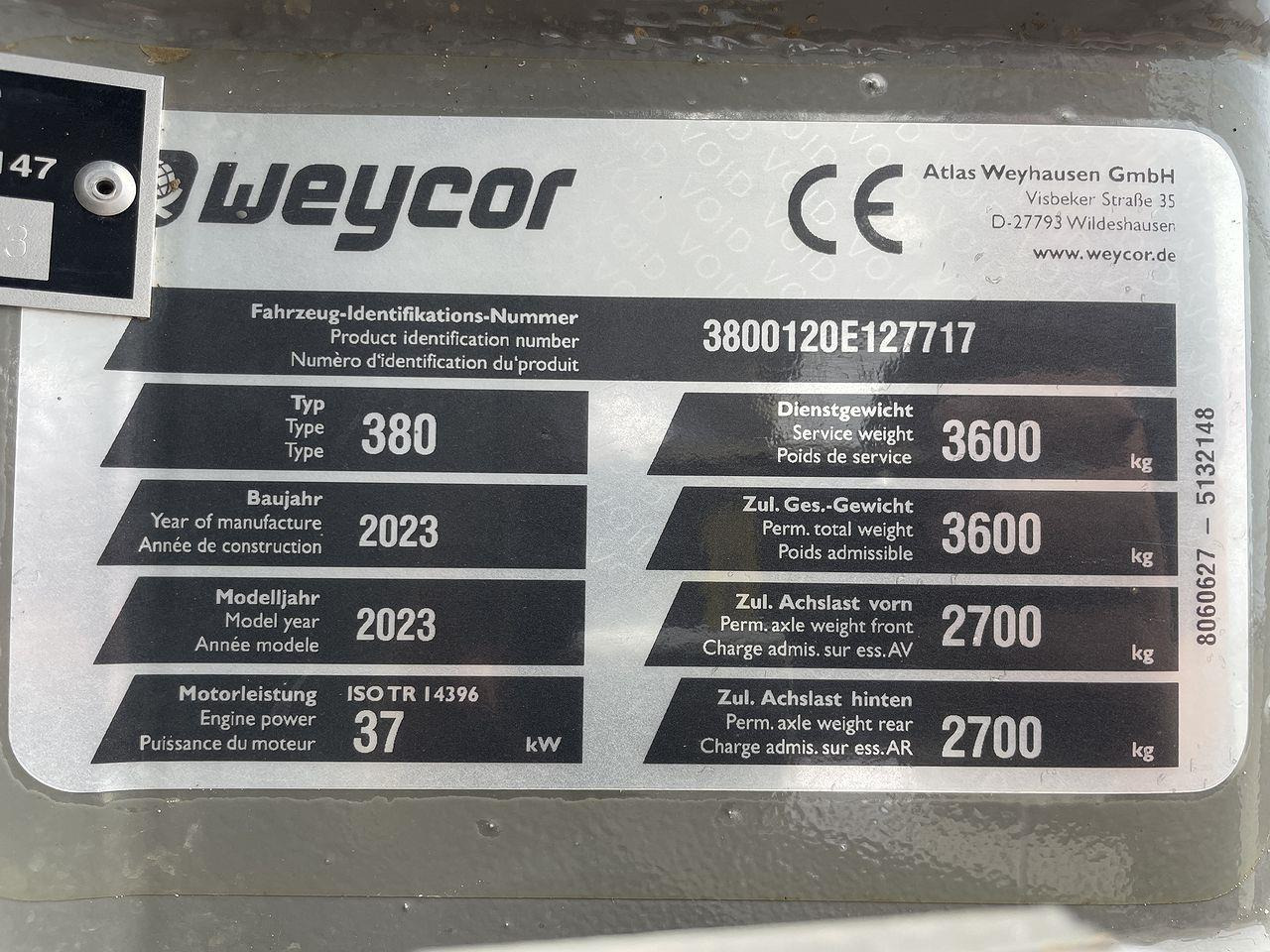 Minilastare Weycor AR380 Agrar
