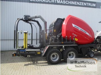 Rundbalspress Massey Ferguson MF 716 Press-Wickel-Komb