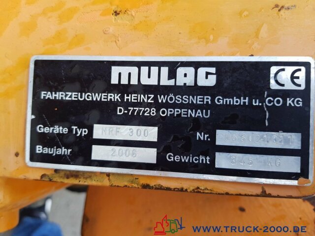 Armklippare Unimog Mulag MRF 300 Schlegelmähkopf MS + Ausleger: bild 6