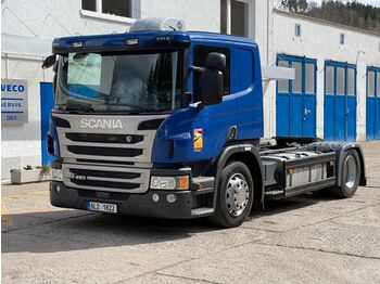 Biltransportbil lastbil Scania P450 E6 für Eurolohr
