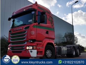 Chassi lastbil Scania R520 6x2 hmb pto 9t front