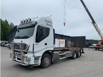 Containerbil/ växelflak lastbil IVECO Stralis AS260S560 6x2
