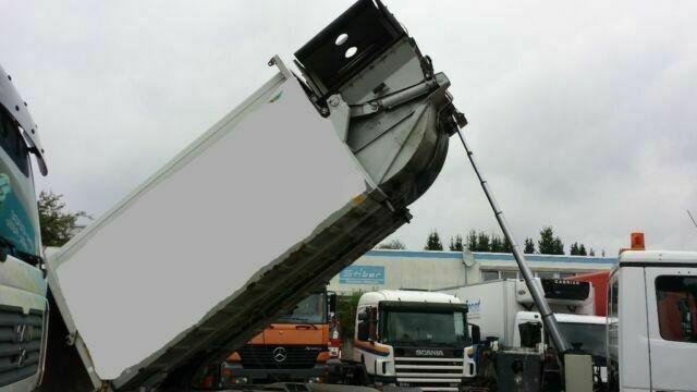 Containerbil/ Växelflak lastbil Mercedes ACTROS 2541 L Seitenlader Rechtsl. EU 5