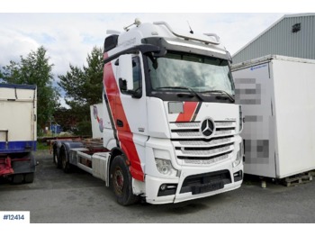 Containerbil/ växelflak lastbil Mercedes Actros