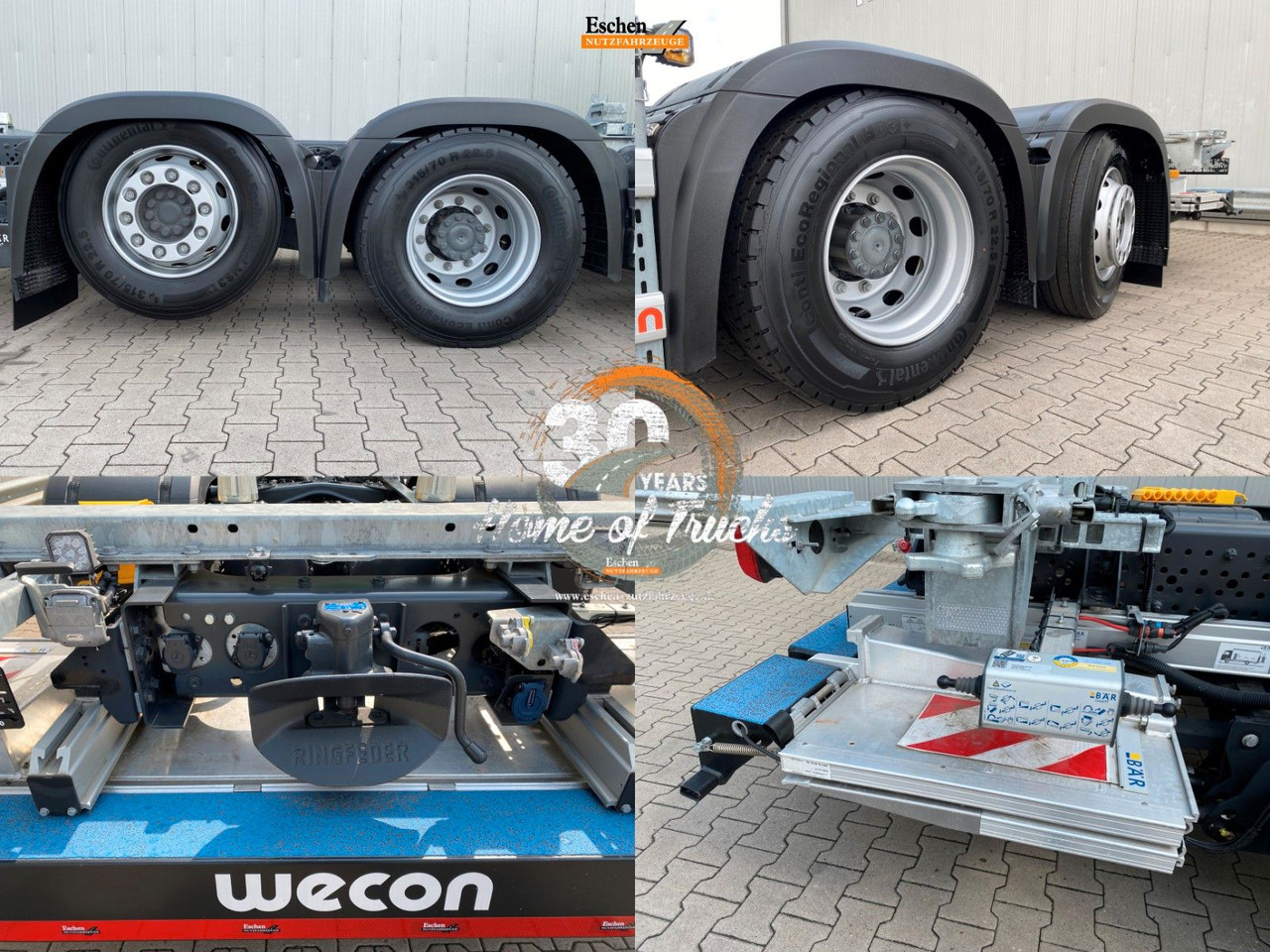 Containerbil/ Växelflak lastbil Mercedes-Benz Actros MP5 2542 L|OHNE EZ*Lenkachse*Ladebordwand