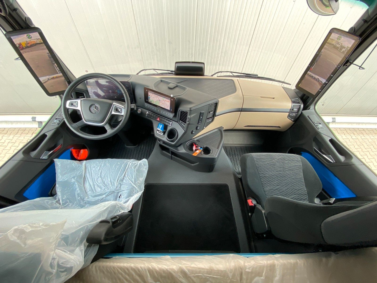 Containerbil/ Växelflak lastbil Mercedes-Benz Actros MP5 2542 L|OHNE EZ*Lenkachse*Ladebordwand