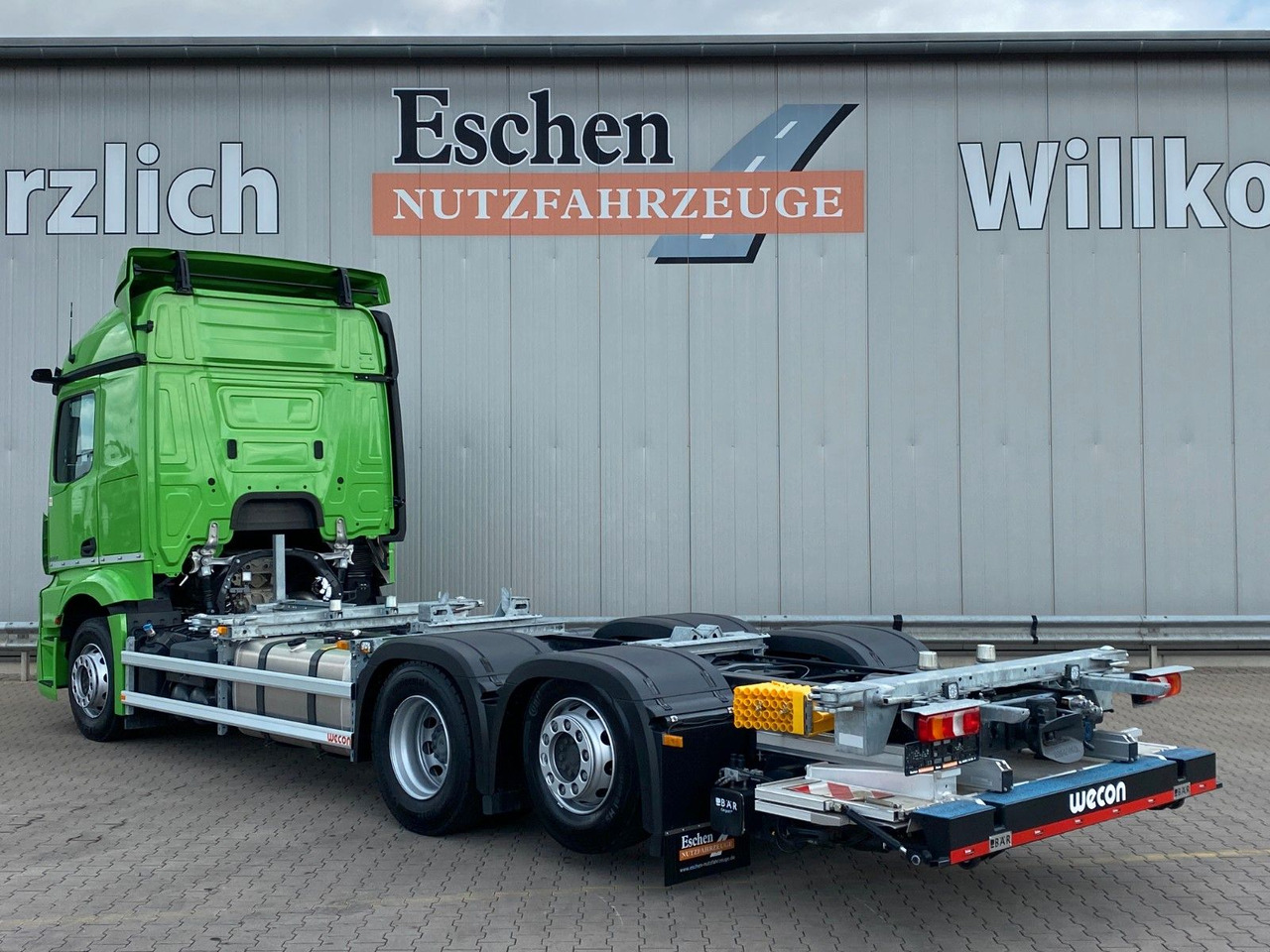 Containerbil/ Växelflak lastbil Mercedes-Benz Actros MP5 2542 L|OHNE EZ*Lenkachse*Ladebordwand