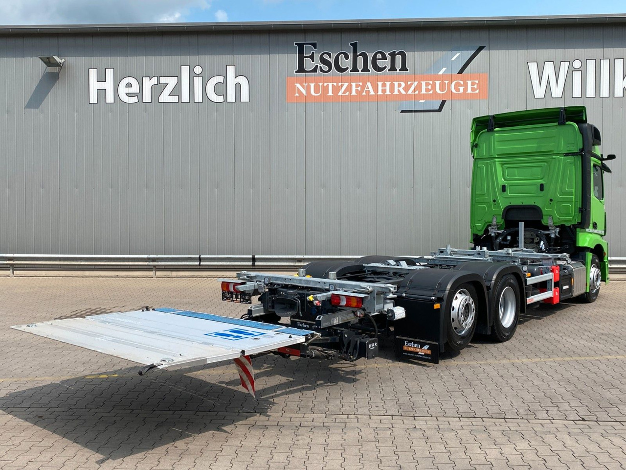 Containerbil/ Växelflak lastbil Mercedes-Benz Actros MP5 2542 L|OHNE EZ*Lenkachse*Ladebordwand