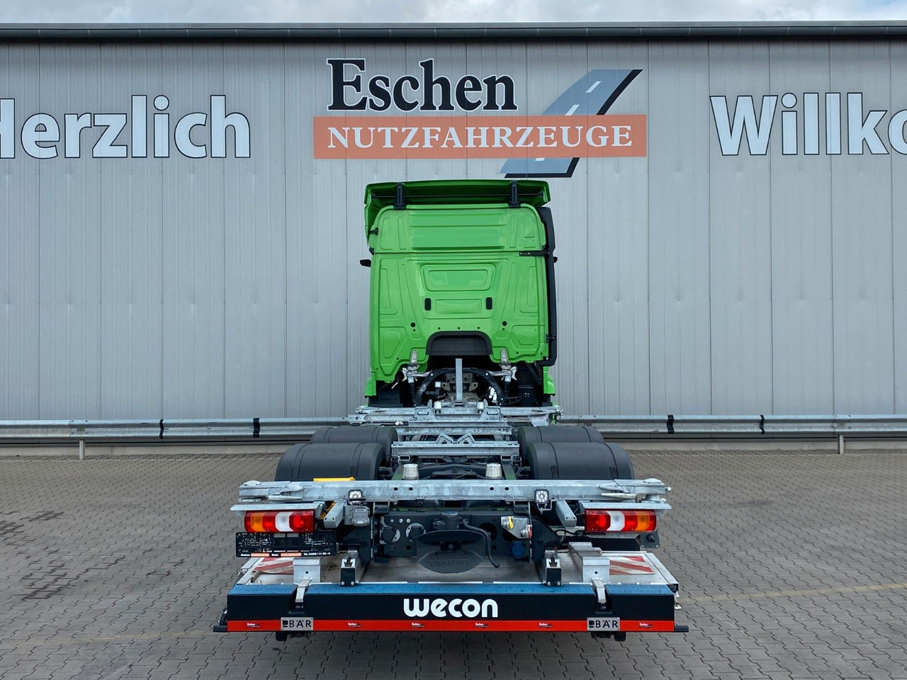 Containerbil/ Växelflak lastbil Mercedes-Benz Actros MP5 2542 L|OHNE EZ*Lenkachse*Ladebordwand
