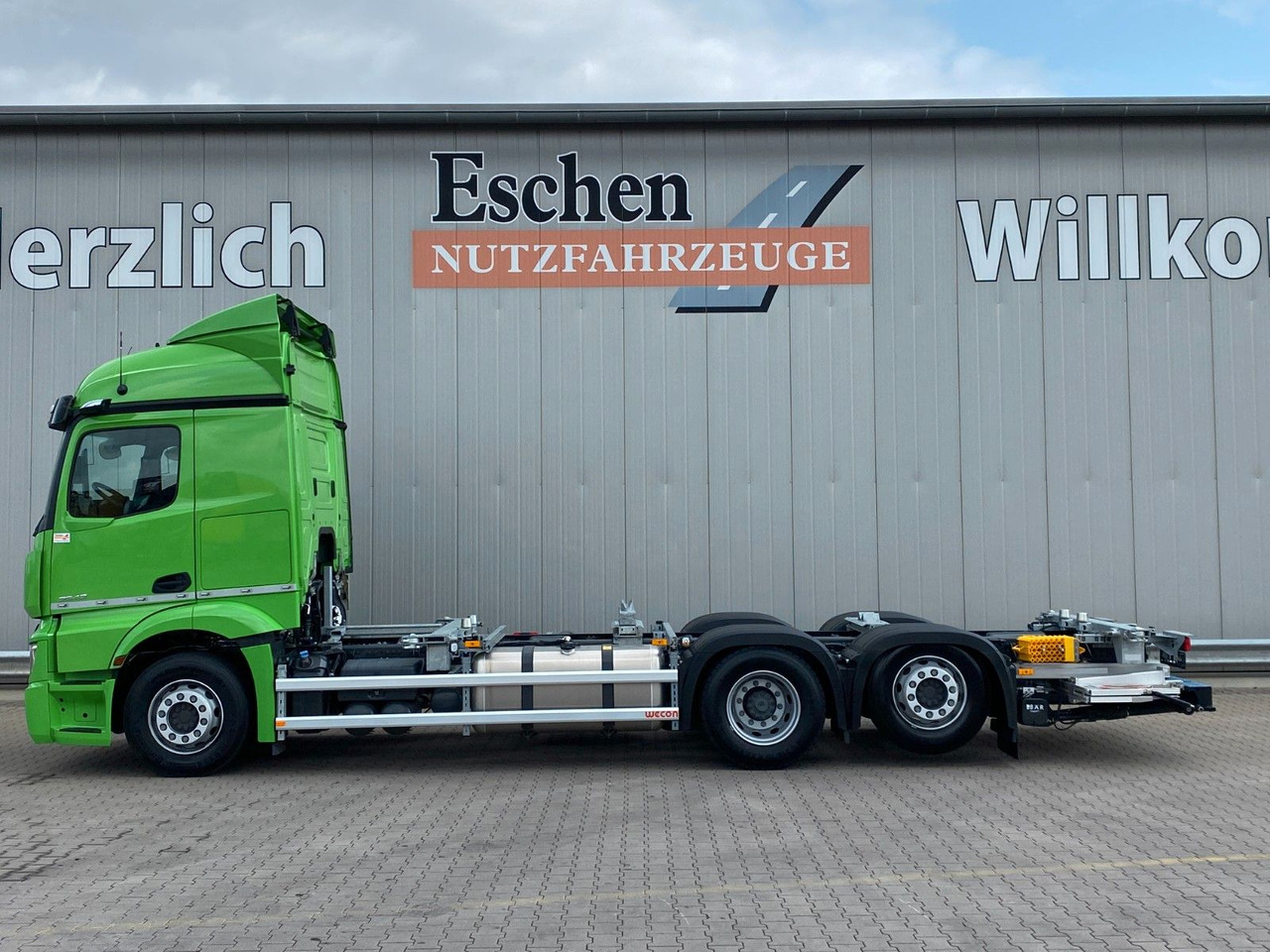 Containerbil/ Växelflak lastbil Mercedes-Benz Actros MP5 2542 L|OHNE EZ*Lenkachse*Ladebordwand