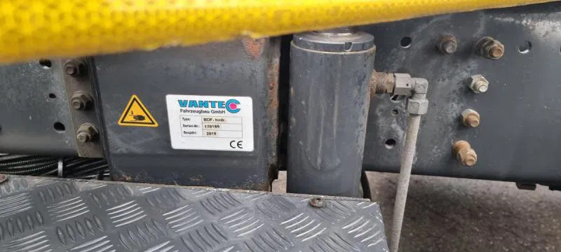 Containerbil/ Växelflak lastbil Scania 6X2 BDF Intarder Lenkachse VANTEC hyd Hubr