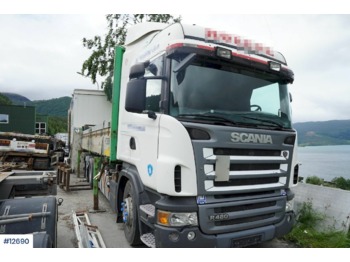 Containerbil/ växelflak lastbil Scania R480