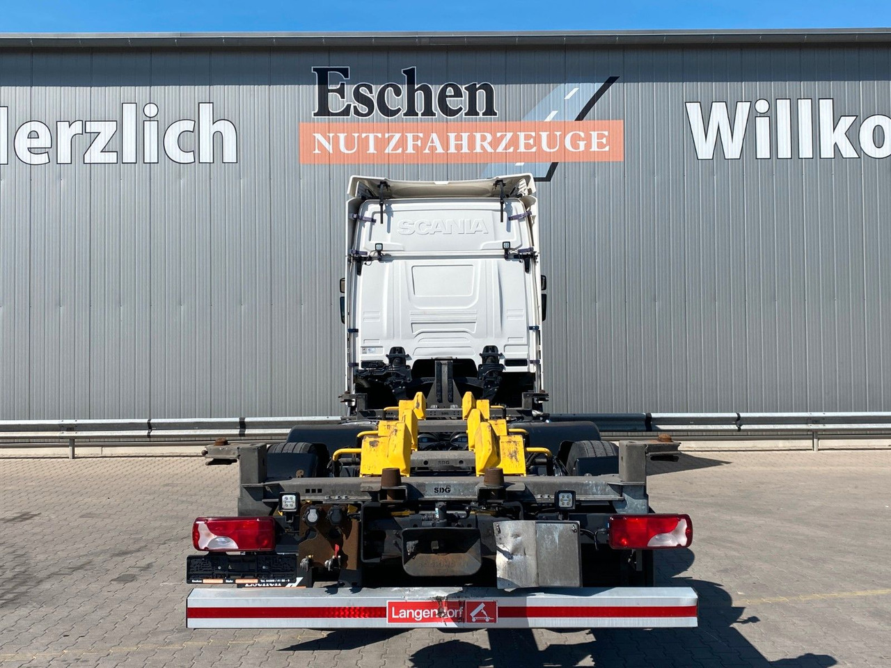 Containerbil/ Växelflak lastbil Scania R 450 B 6x2*4 BDF|Retarder*AHK*Lift*SDG Wechsler