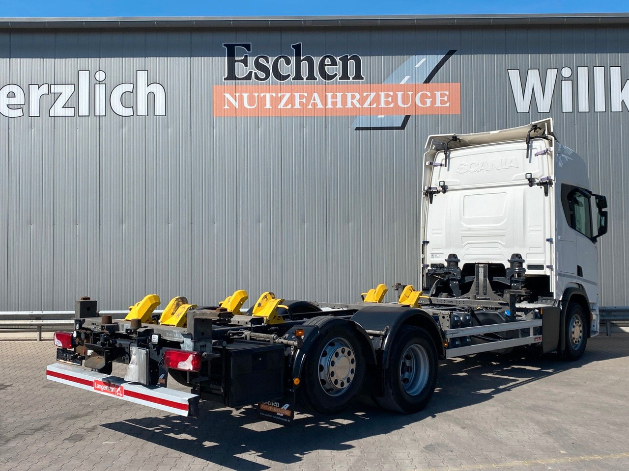 Containerbil/ Växelflak lastbil Scania R 450 B 6x2*4 BDF|Retarder*AHK*Lift*SDG Wechsler