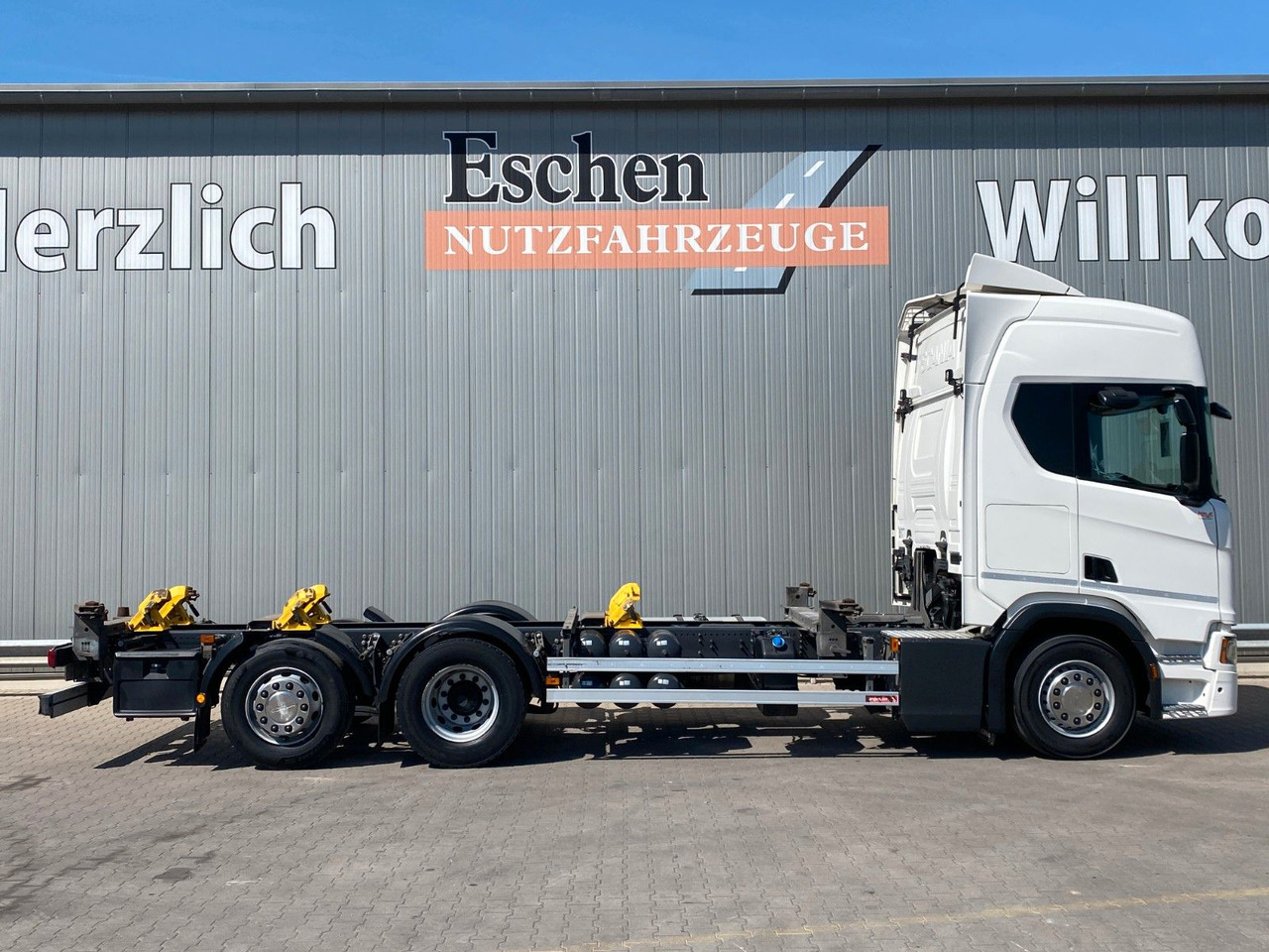 Containerbil/ Växelflak lastbil Scania R 450 B 6x2*4 BDF|Retarder*AHK*Lift*SDG Wechsler
