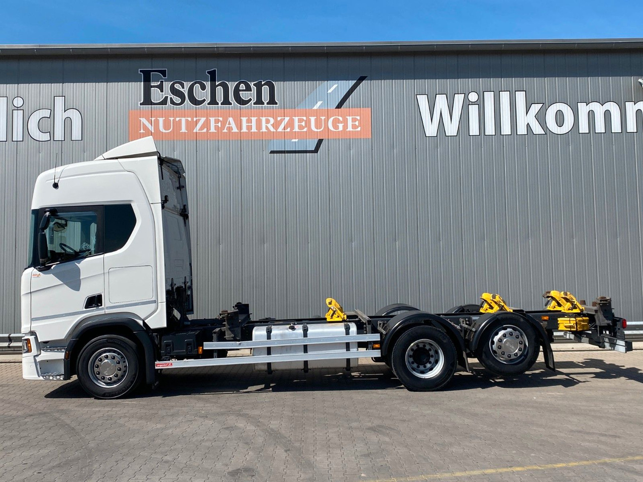 Containerbil/ Växelflak lastbil Scania R 450 B 6x2*4 BDF|Retarder*AHK*Lift*SDG Wechsler